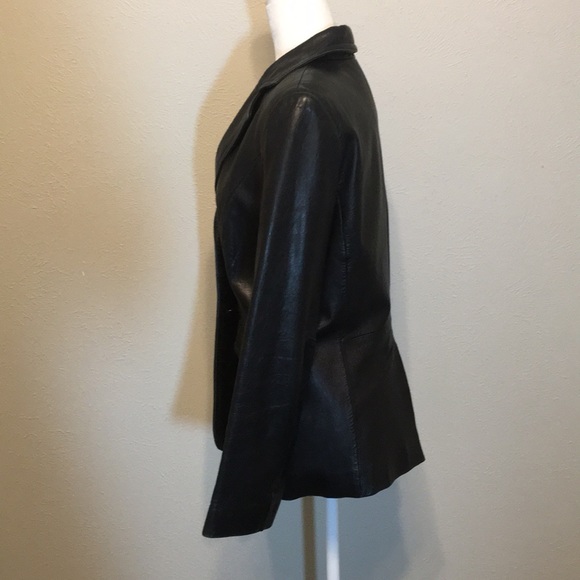 Black Leather Jacket - Picture 2 of 8